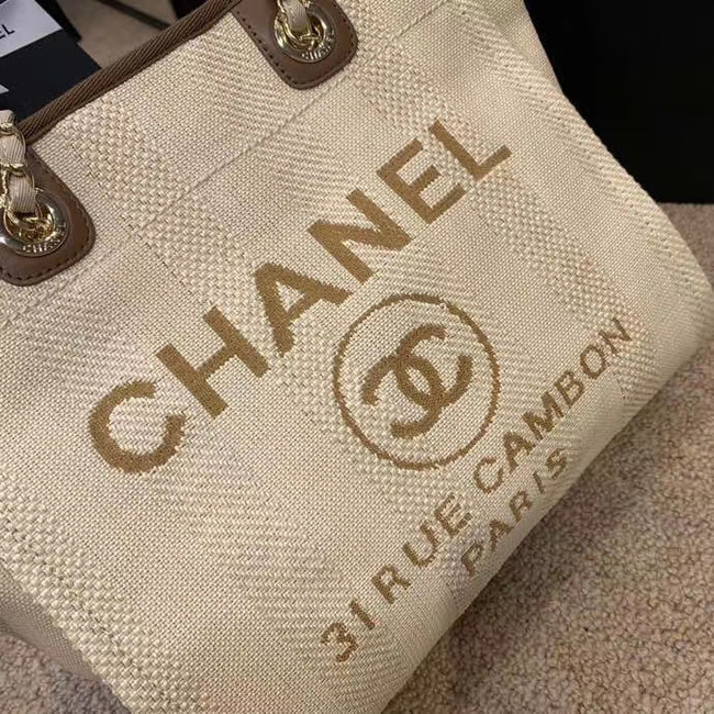 Chanel Shoulder Bag A66942 Beige