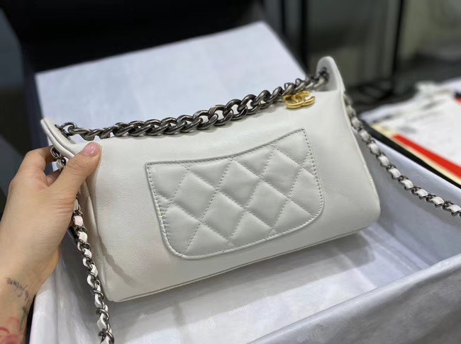 Chanel Original Soft Leather Small Shoulder bag AS0592 white