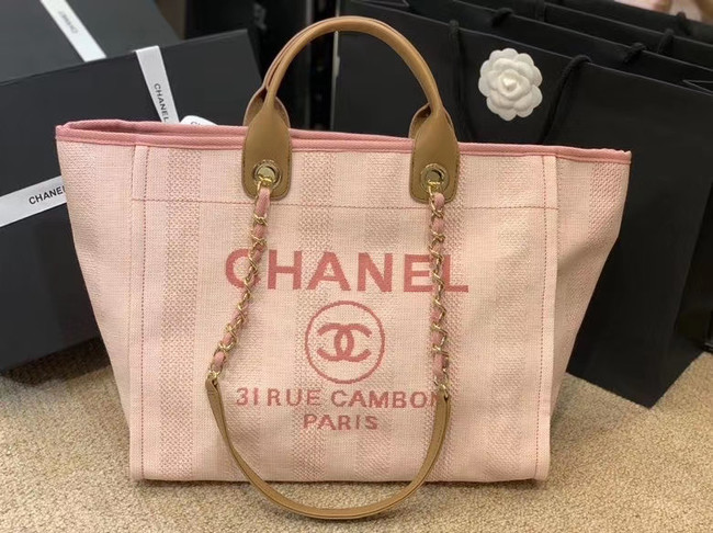 Chanel Shopping bag A66941 pink