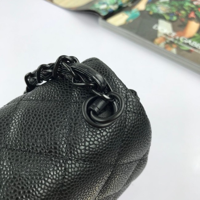 Chanel mini flap bag 8219 black