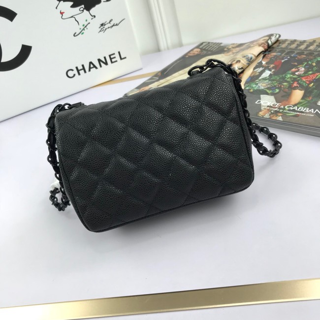 Chanel mini flap bag 8219 black