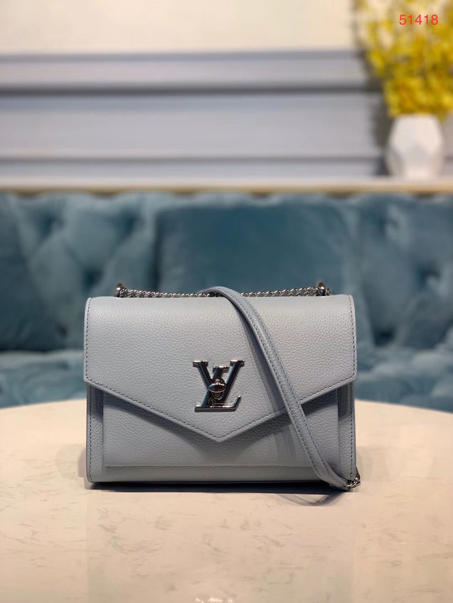 Louis Vuitton MYLOCKME BB M51418 light blue