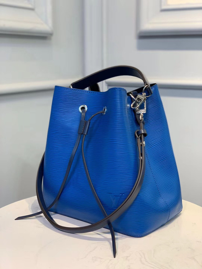 Louis vuitton original epi leather NEONOE M55935 BLUE