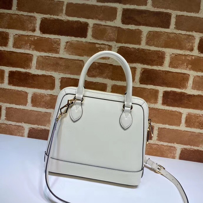 Gucci 1955 Horsebit small top handle bag 621220 White