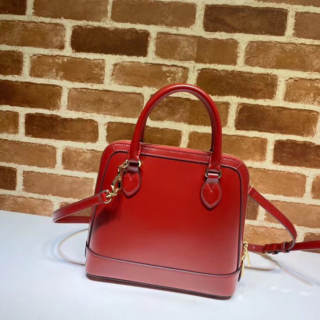 Gucci 1955 Horsebit small top handle bag 621220 red