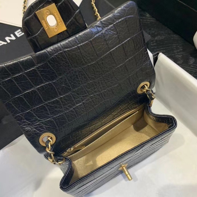 Chanel mini flap bag AS1787 black