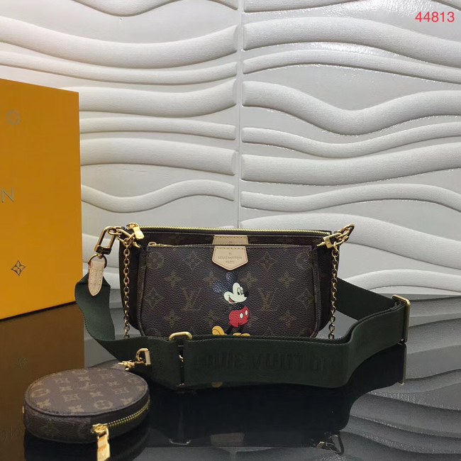 Louis Vuitton Original Monogram Canvas Disney x Mickey Mouse M44823 blackish green