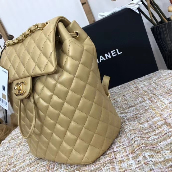 Chanel Backpack Sheepskin Original Leather 83431 gold