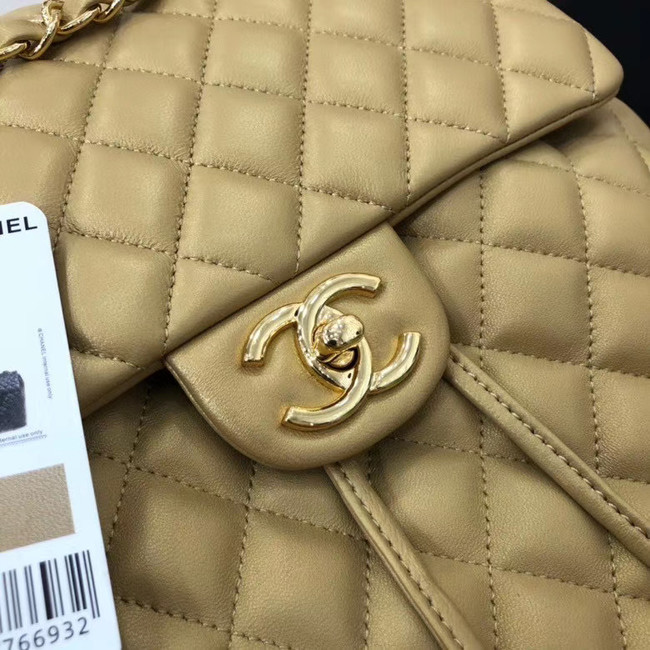 Chanel Backpack Sheepskin Original Leather 83431 gold