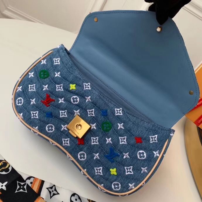 Louis vuitton Original NEW WAVE Medium Bag M53692 Blue