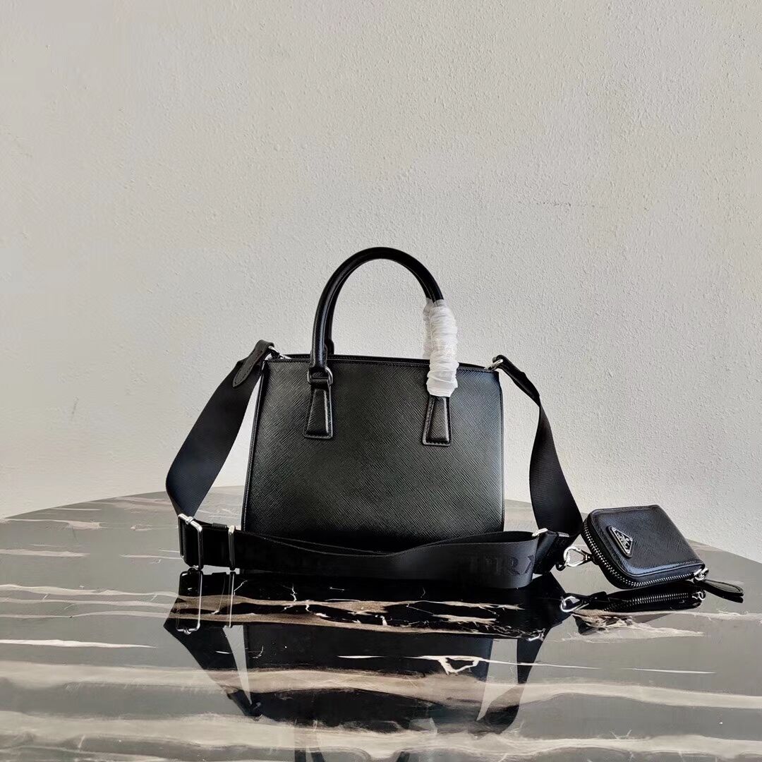 Prada Saffiano leather mini-bag 1BA296 black