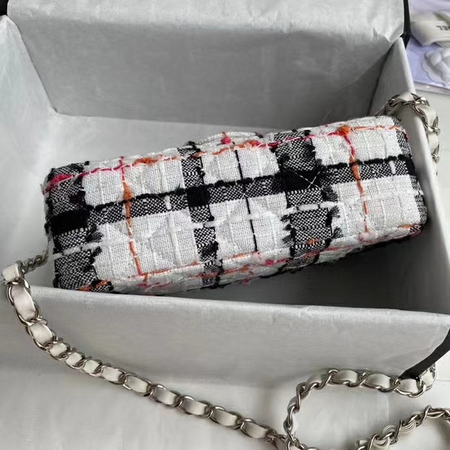 Chanel Original mini flap bag A69900 White black pink orange