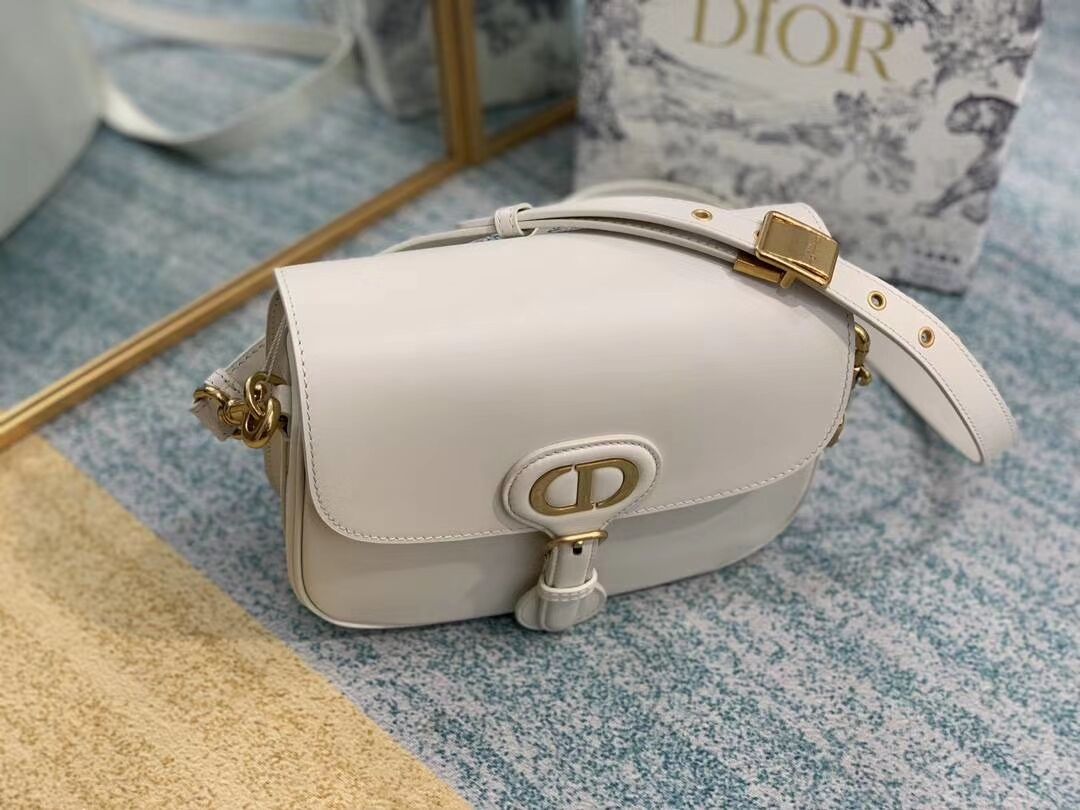 Dior SOFT CALFSKIN BAG  medium C0317 white 