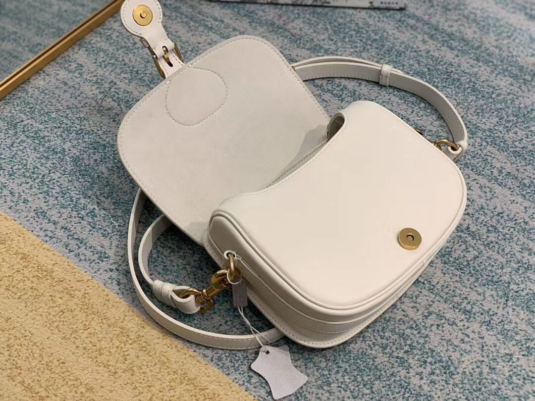 Dior SOFT CALFSKIN BAG small C0319 white