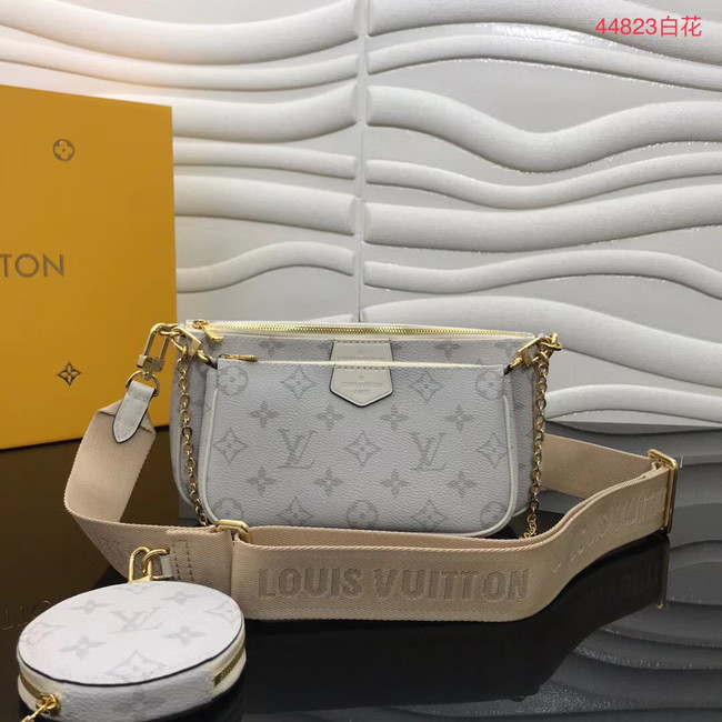 Louis Vuitton Original Monogram Canvas M44823 white