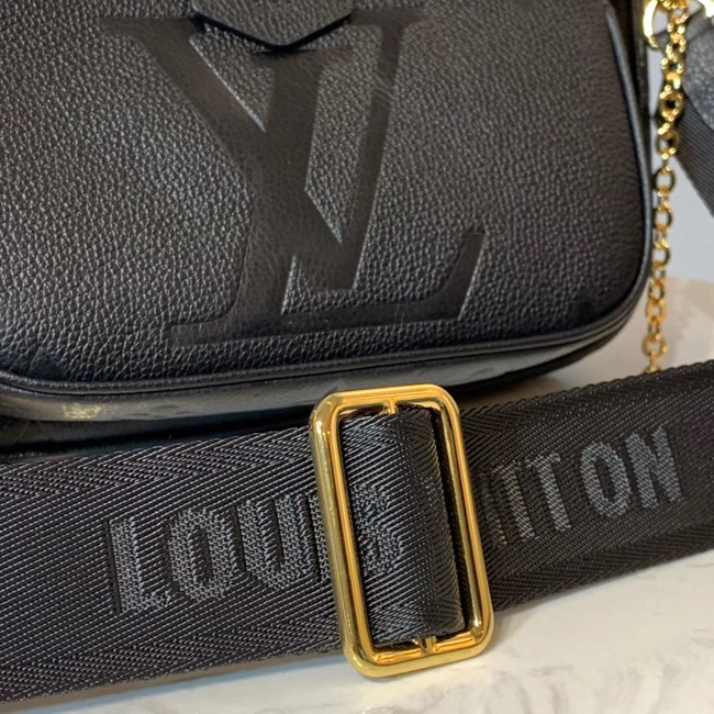 Louis Vuitton Original Monogram Empreinte M44813 black