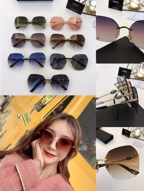 Chanel Sunglasses Top Quality CC6658_1813