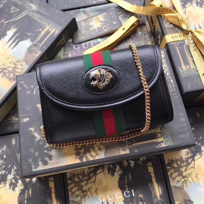 Gucci Rajah mini bag 573797 Black