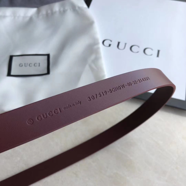 Gucci Original Calf Leather 20MM 3305-3