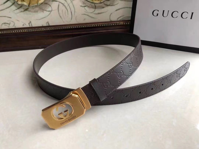 Gucci Original Calf Leather 35MM 3306-6