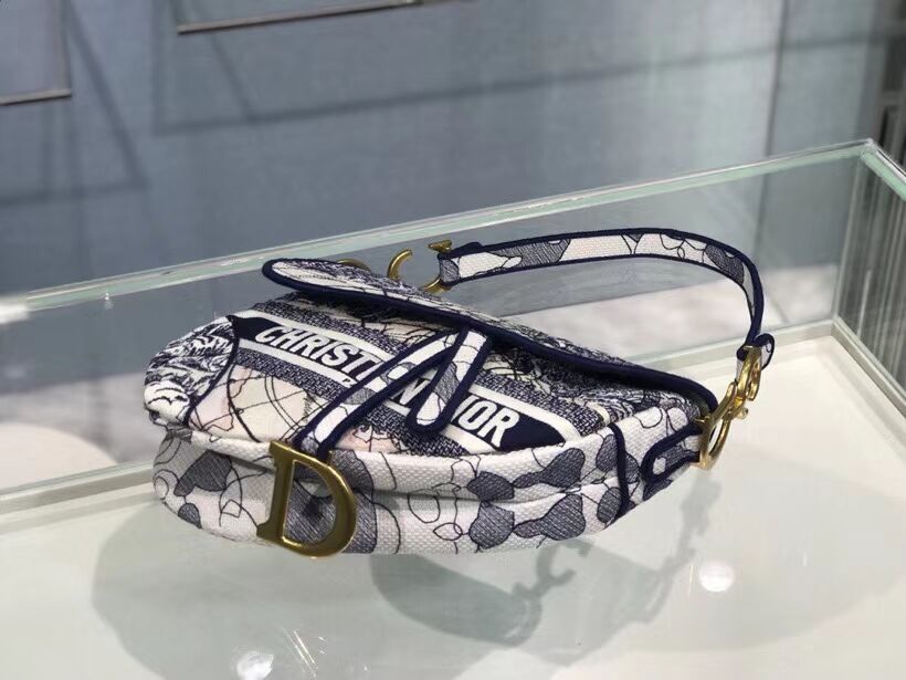 SADDLE BAG Dior Embroidery D2456E