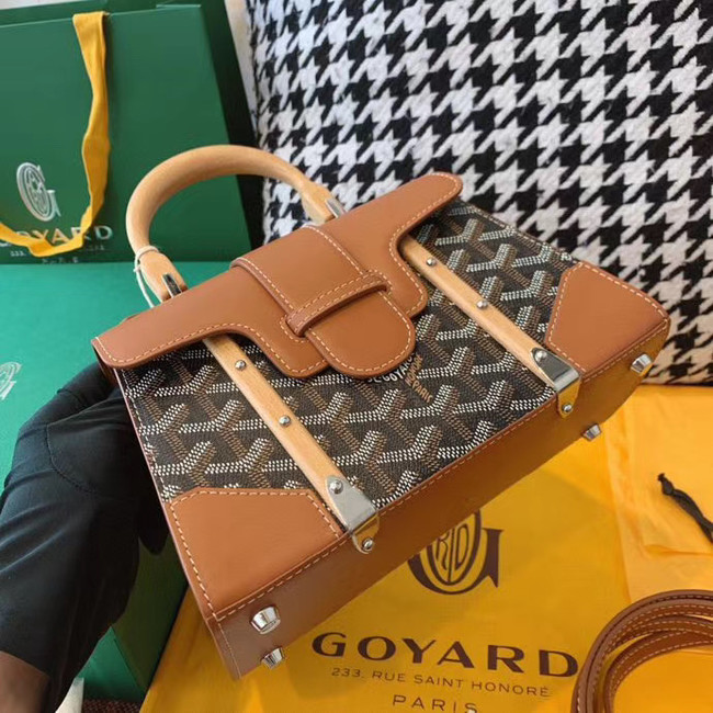 Goyard mini saigon tote bag 55632 brown