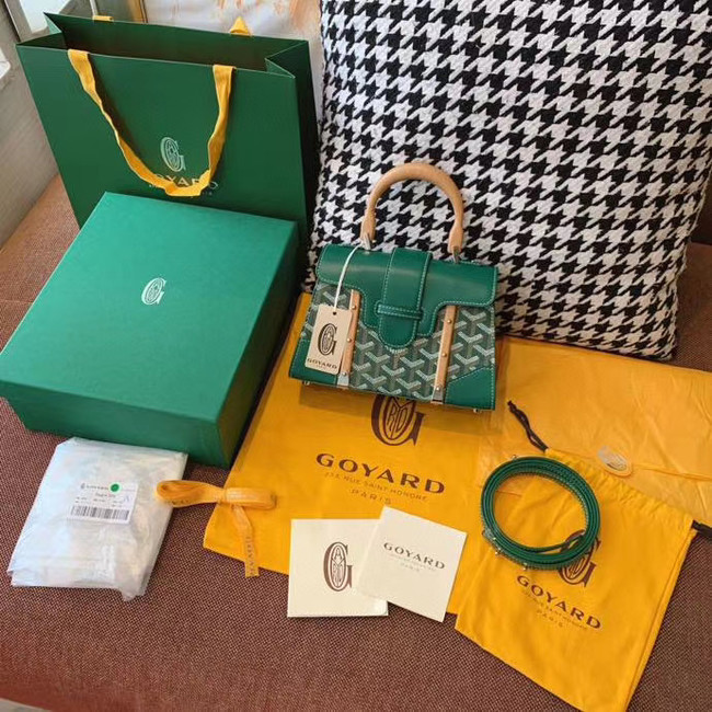 Goyard mini saigon tote bag 55632 green