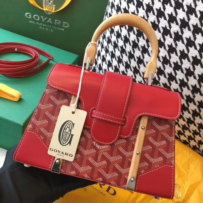 Goyard mini saigon tote bag 55632 red