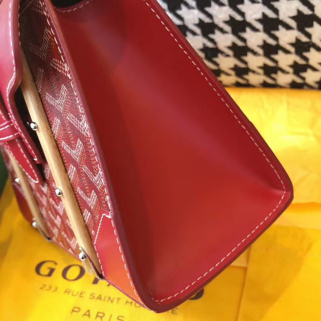 Goyard mini saigon tote bag 55632 red