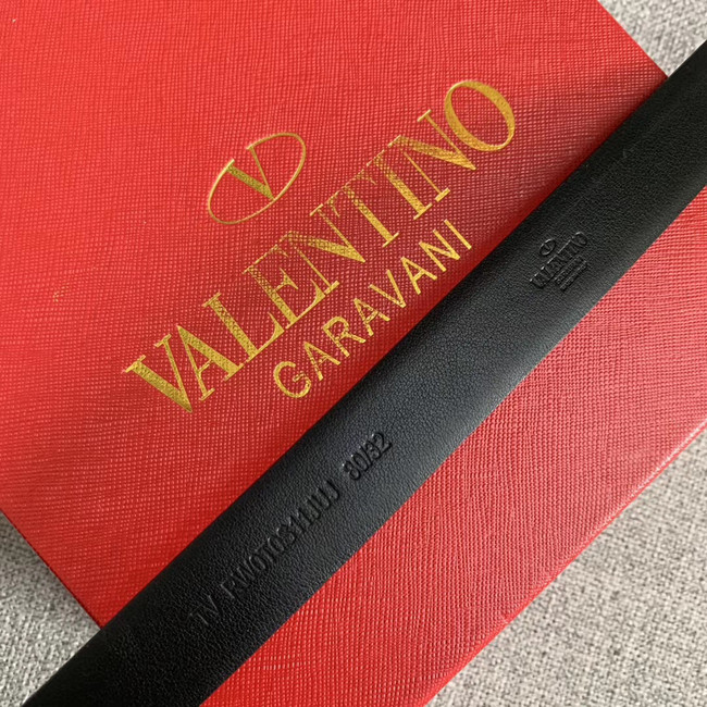 Valentino Leather Belt wide 2.0CM 3599 red