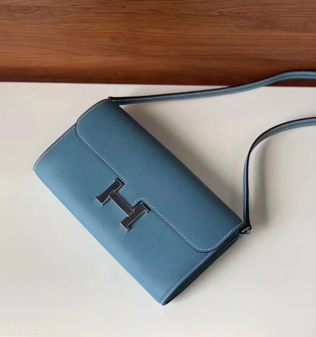 Hermes Constance to go mini Bag H4088 blue