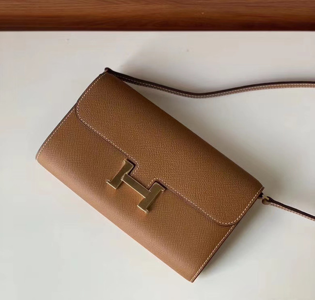 Hermes Constance to go mini Bag H4088 brown