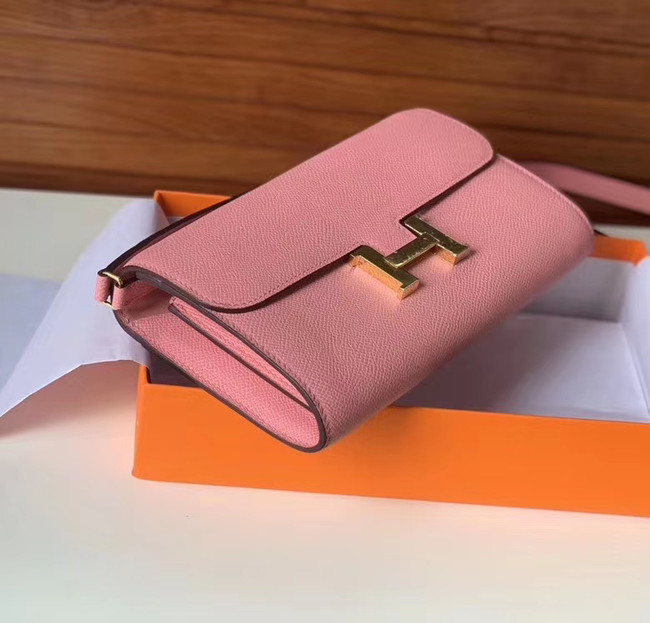 Hermes Constance to go mini Bag H4088 pink