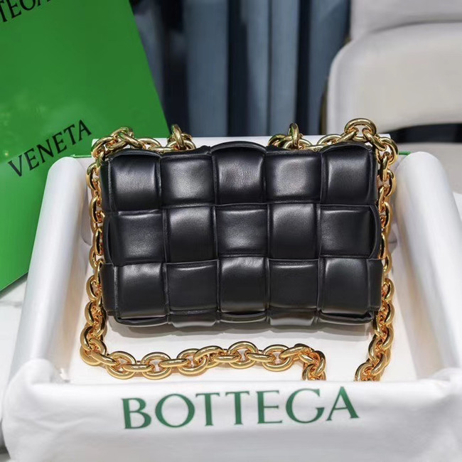 Bottega Veneta THE CHAIN CASSETTE Expedited Delivery 631421 black