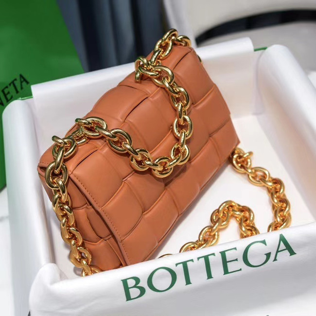 Bottega Veneta THE CHAIN CASSETTE Expedited Delivery 631421 brown