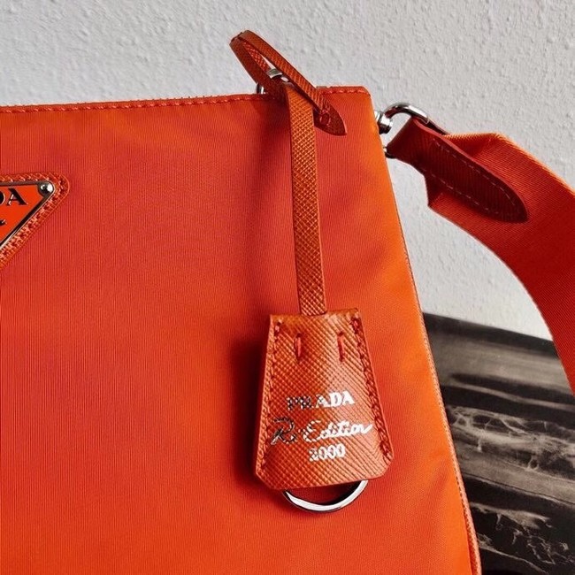 Prada Nylon Re-Edition 2000 Shoulder Bag 1BH046 orange