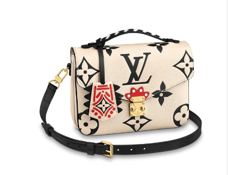 Louis vuitton original LV CRAFTY POCHETTE METIS M45384 White