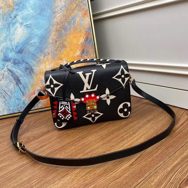 Louis vuitton original LV CRAFTY POCHETTE METIS M45384 black