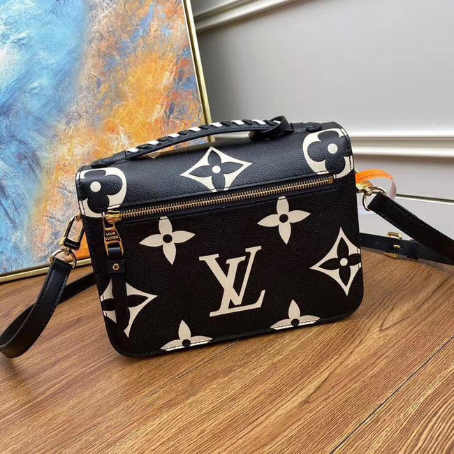 Louis vuitton original LV CRAFTY POCHETTE METIS M45384 black