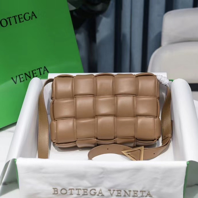 Bottega Veneta PADDED CASSETTE BAG 591970 Sandalwood