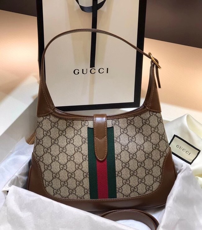 Gucci Jackie 1961 small hobo bag 636706 brown