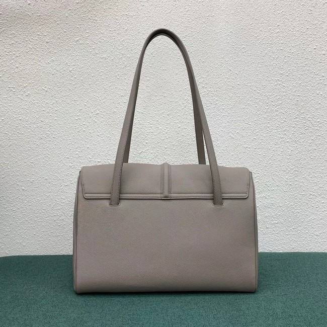 Celine LARGE SOFT 16 BAG IN SUPPLE GRAINED CALFSKIN 194043 GREY