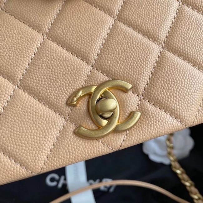 Chanel Original Lather Flap Bag AS36555 Beige