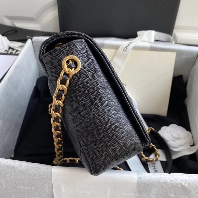 Chanel Original Lather Flap Bag AS36555 black