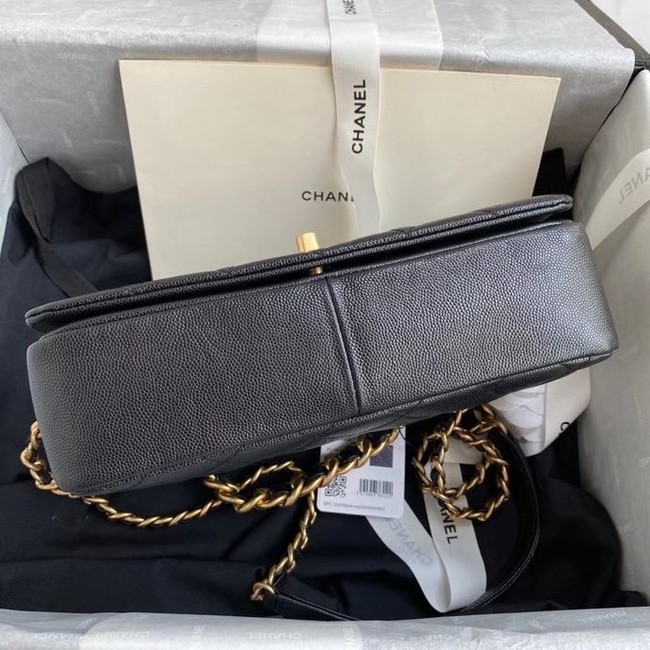 Chanel Original Lather Flap Bag AS36555 black