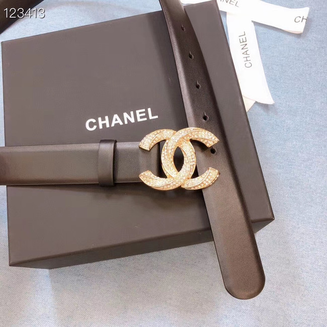 Chanel Original Calf Leather 3602 black