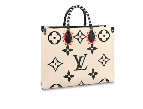 Louis Vuitton LV CRAFTY ONTHEGO M45372 white