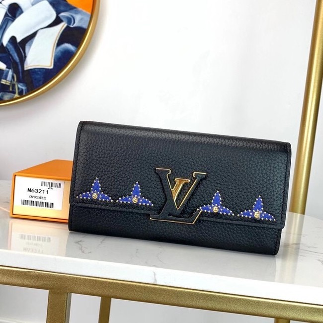 Louis vuitton original CAPUCINES M63211 dark blue