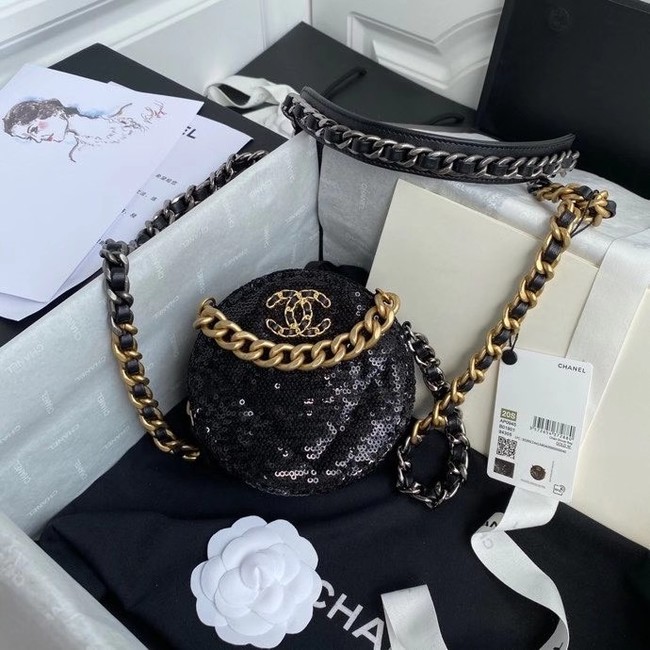 Chanel 19 chain Bag AP0945 black