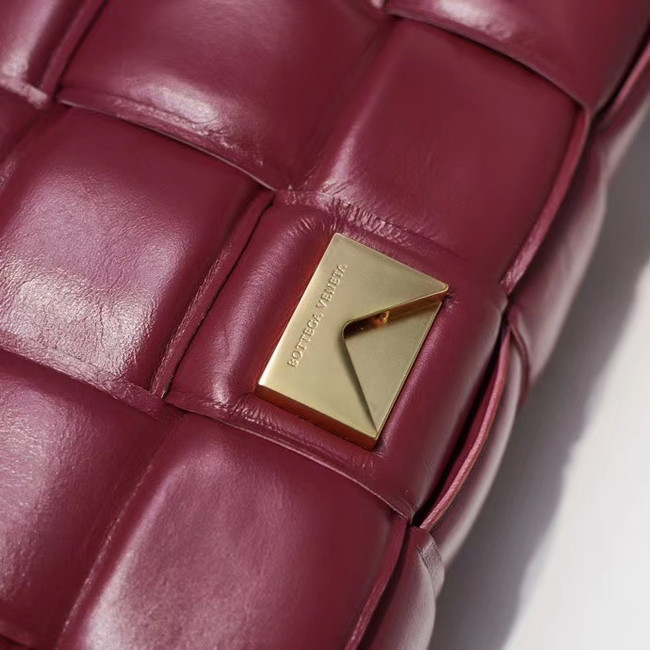 Bottega Veneta PADDED CASSETTE BAG 591970 Burgundy